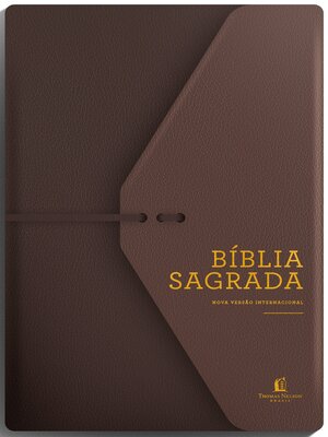 cover image of Bíblia NVI, Couro Soft, Marrom Artesanal, Espaço para Anotações, Leitura Perfeita